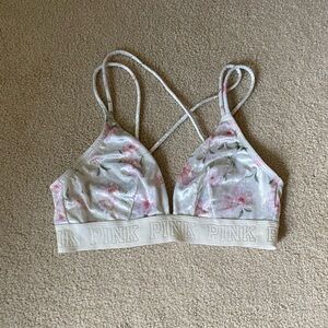 VS PINK Velvet Unlined Bralette